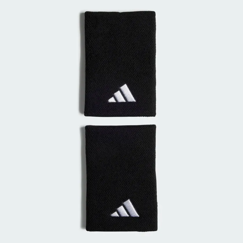 Adidas Tennis Wristband Large - Black/White