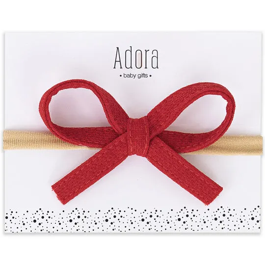 Adora Waffle Bow Headband