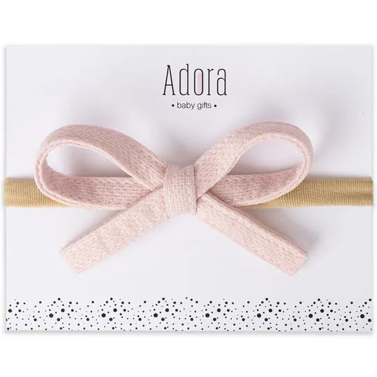 Adora Waffle Bow Headband