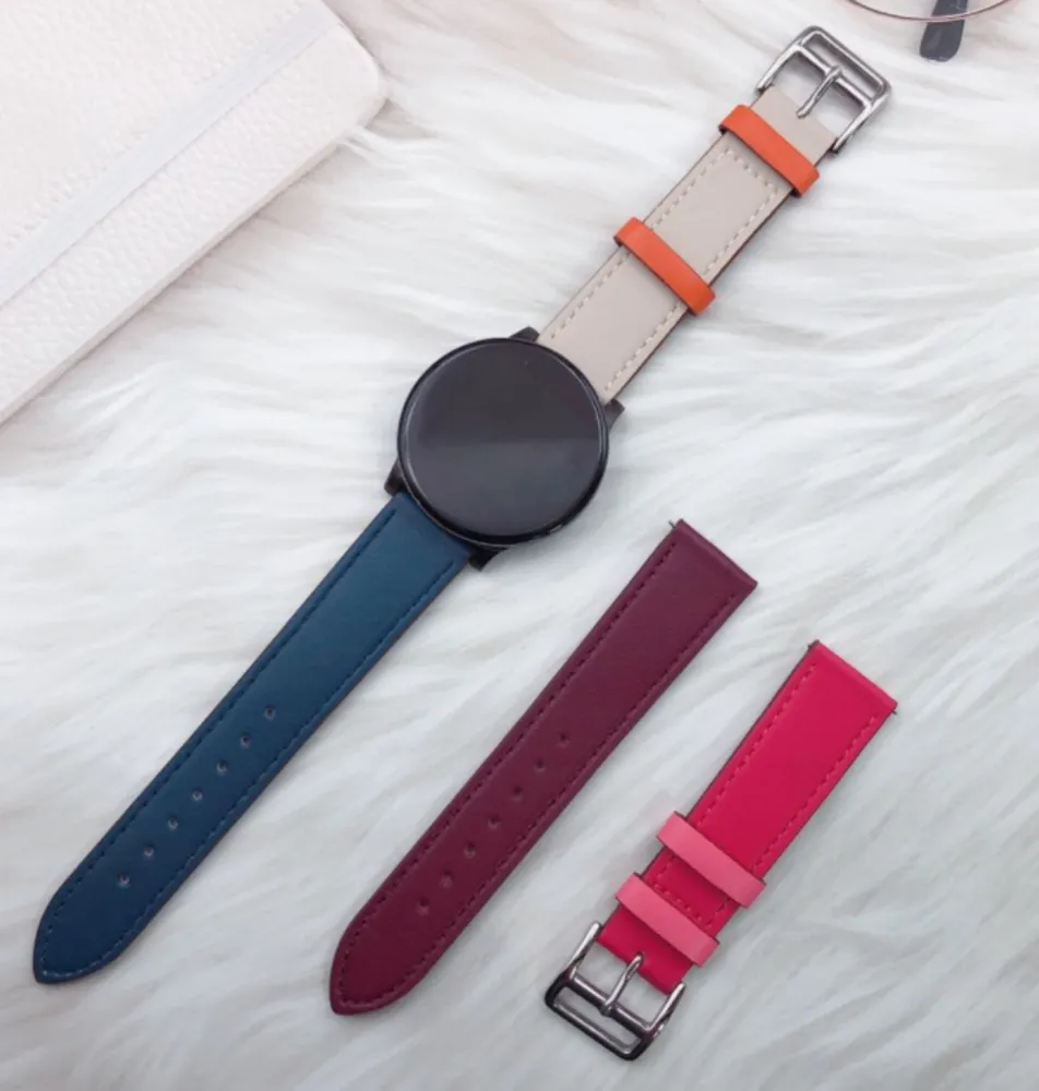 Amazfit GTR 2 Leather Strap (Pink/Red Brown)