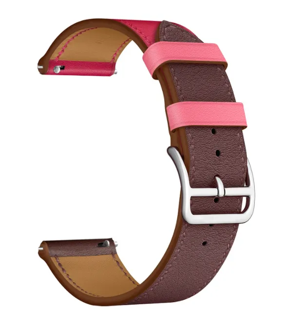 Amazfit GTR 2 Leather Strap (Pink/Red Brown)