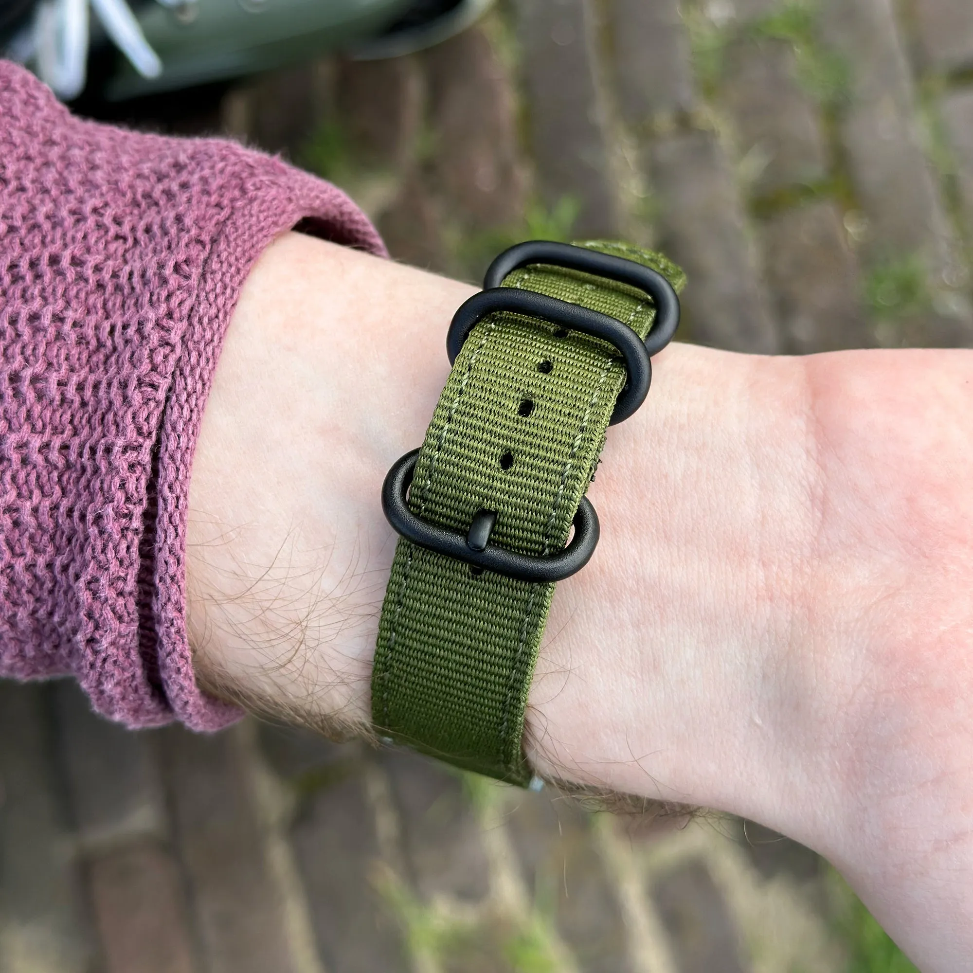 Amazfit GTR 2 Nylon Strap with Buckle (Green)