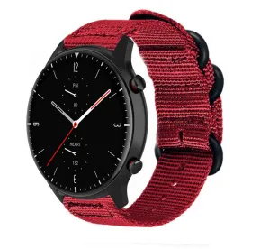 Amazfit GTR 2 Nylon Strap with Buckle (Red)