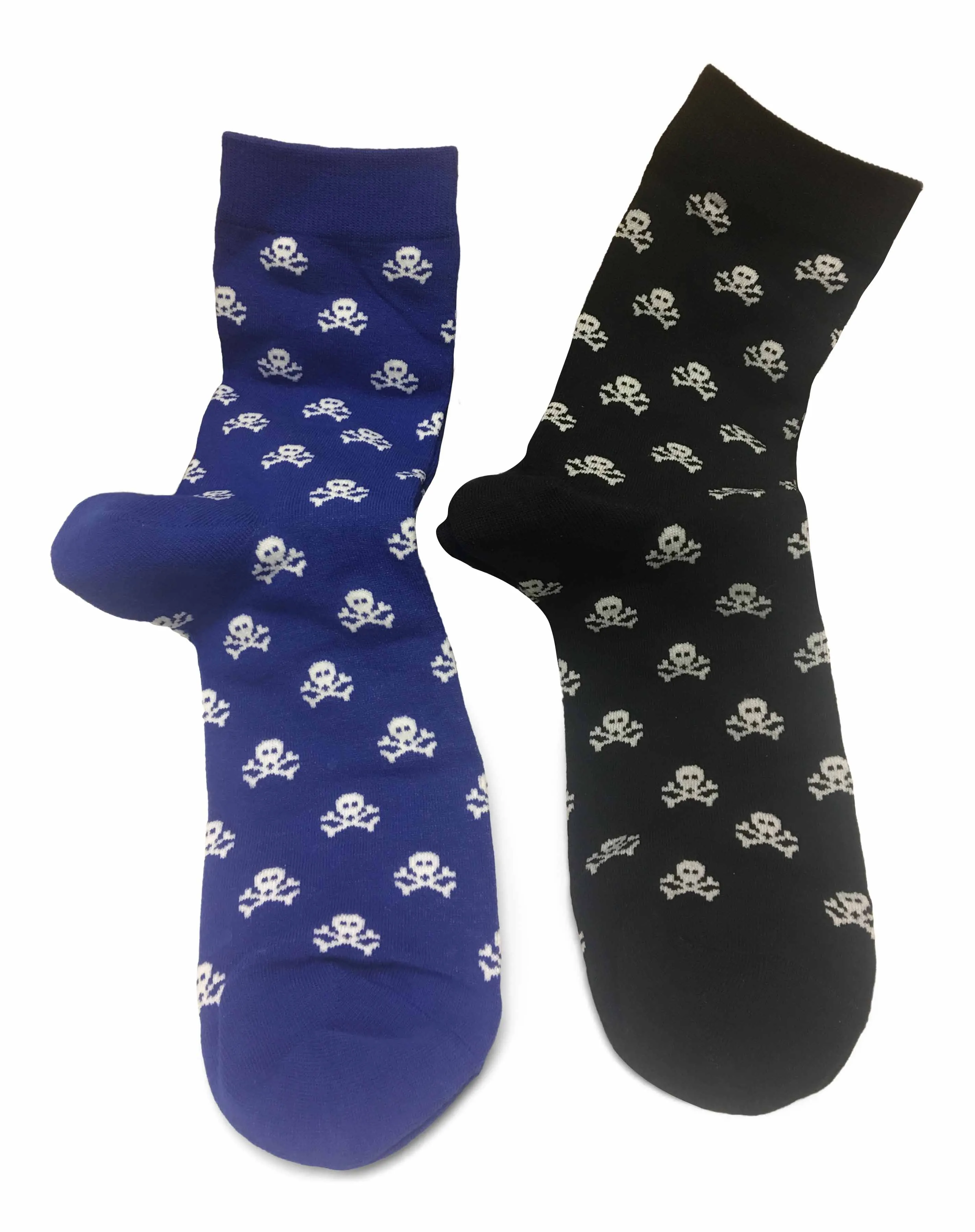 Bad Boy Collection-Hip Hop Style Sock-Men Socks Skulls with Switchblade Knife