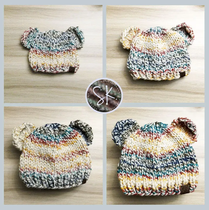 Bear Cub Knit Hats