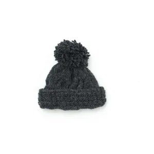 Bernat Knit Pompom Souffle Hat