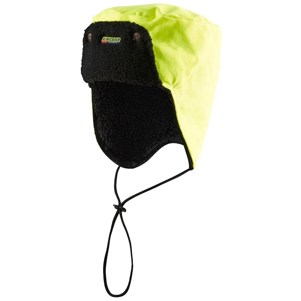 Blaklader 2015 Hi-Vis Pile Lined Winter Cap Hat Ear Flaps