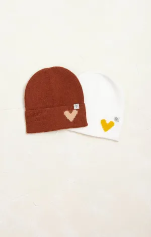 Camilla Cozy Heart Winter Beanie