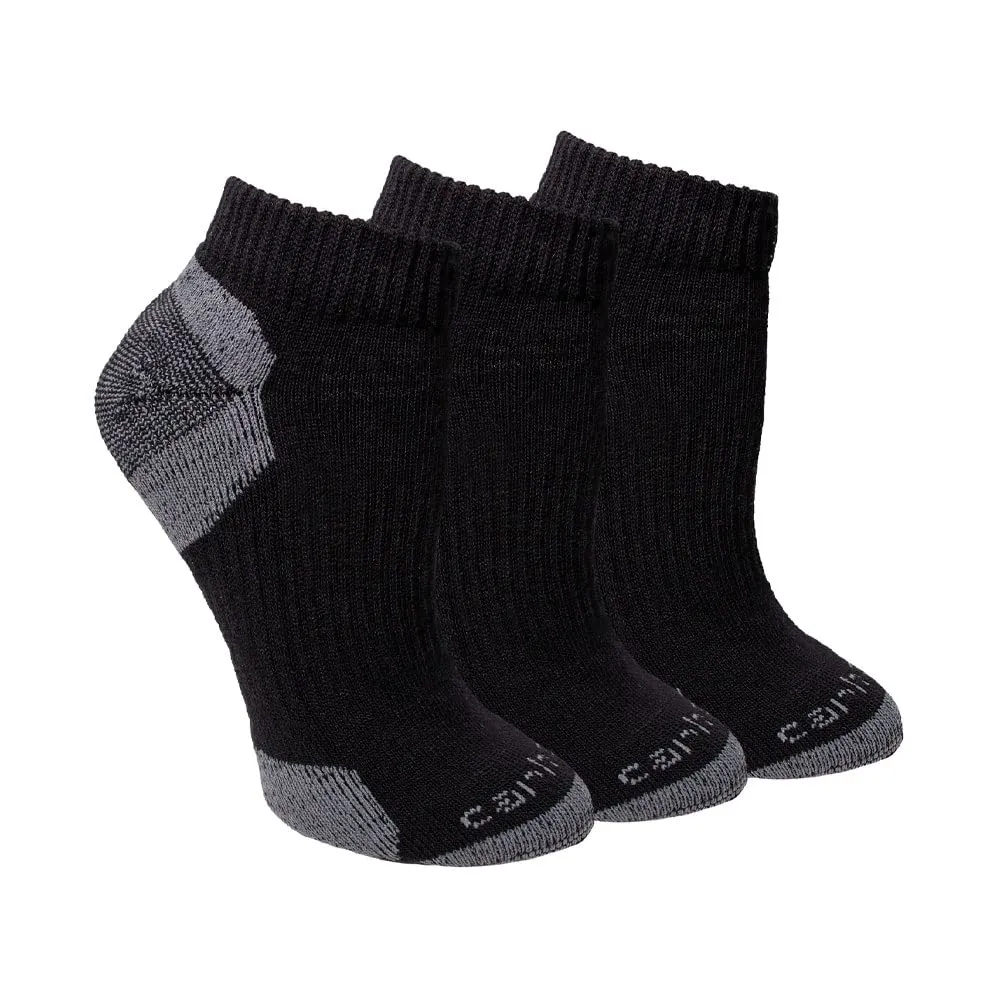 Carhartt SL2623W Women's Midweight Cotton Blend Sock 3 Pack