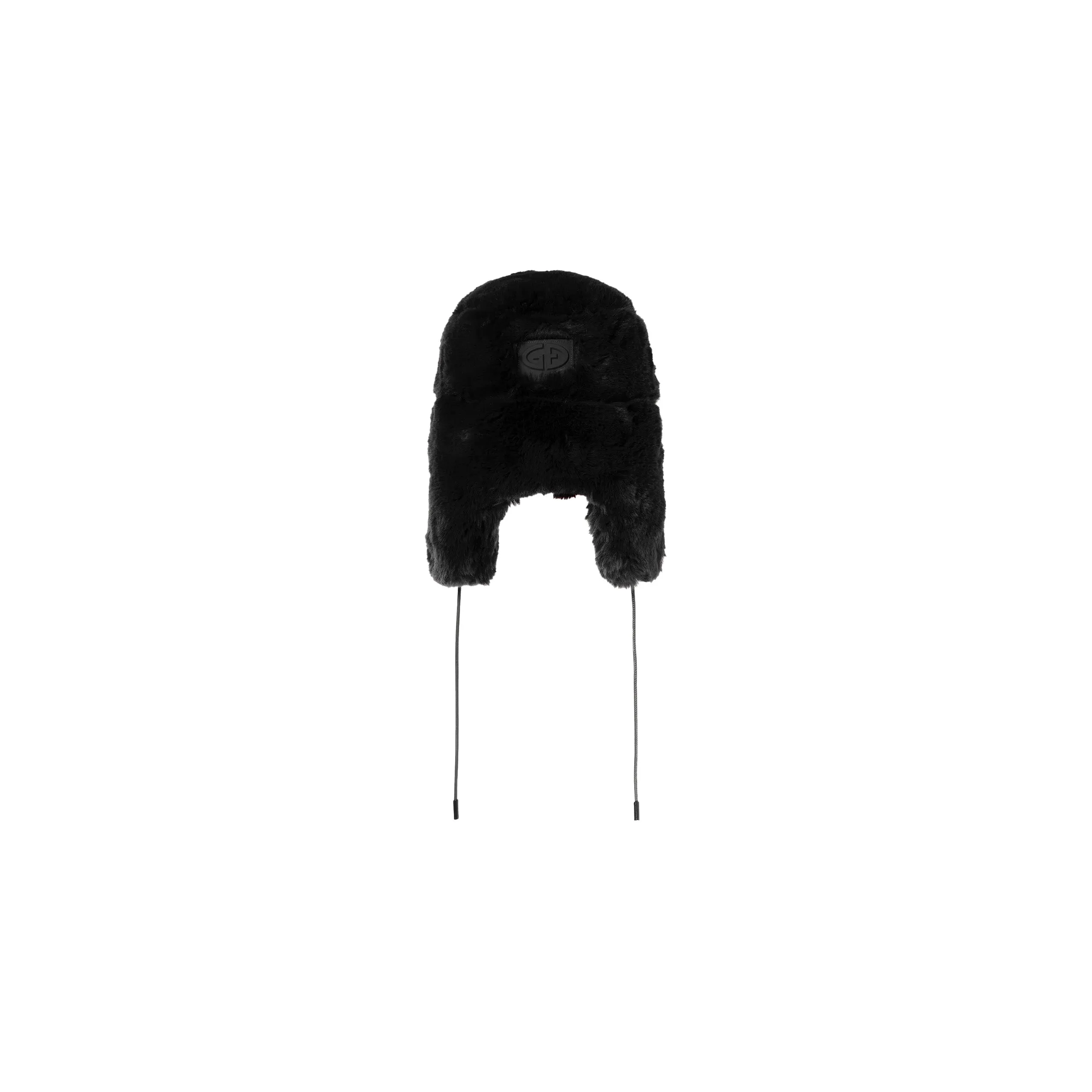 Cher Fluffy Aviator Hat, Black