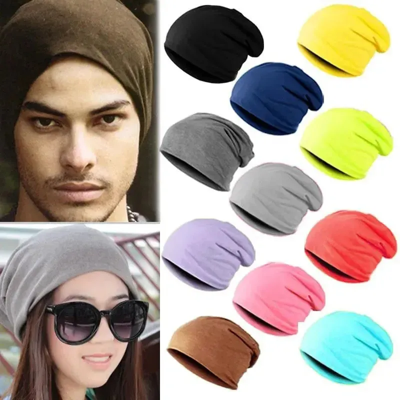 Classical Men's Autumn Winter Hats Solid Color Beanies Hip-pop Hats Skullies Female Male Hats Gorro Crochet