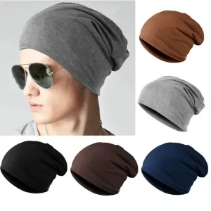 Classical Men's Autumn Winter Hats Solid Color Beanies Hip-pop Hats Skullies Female Male Hats Gorro Crochet