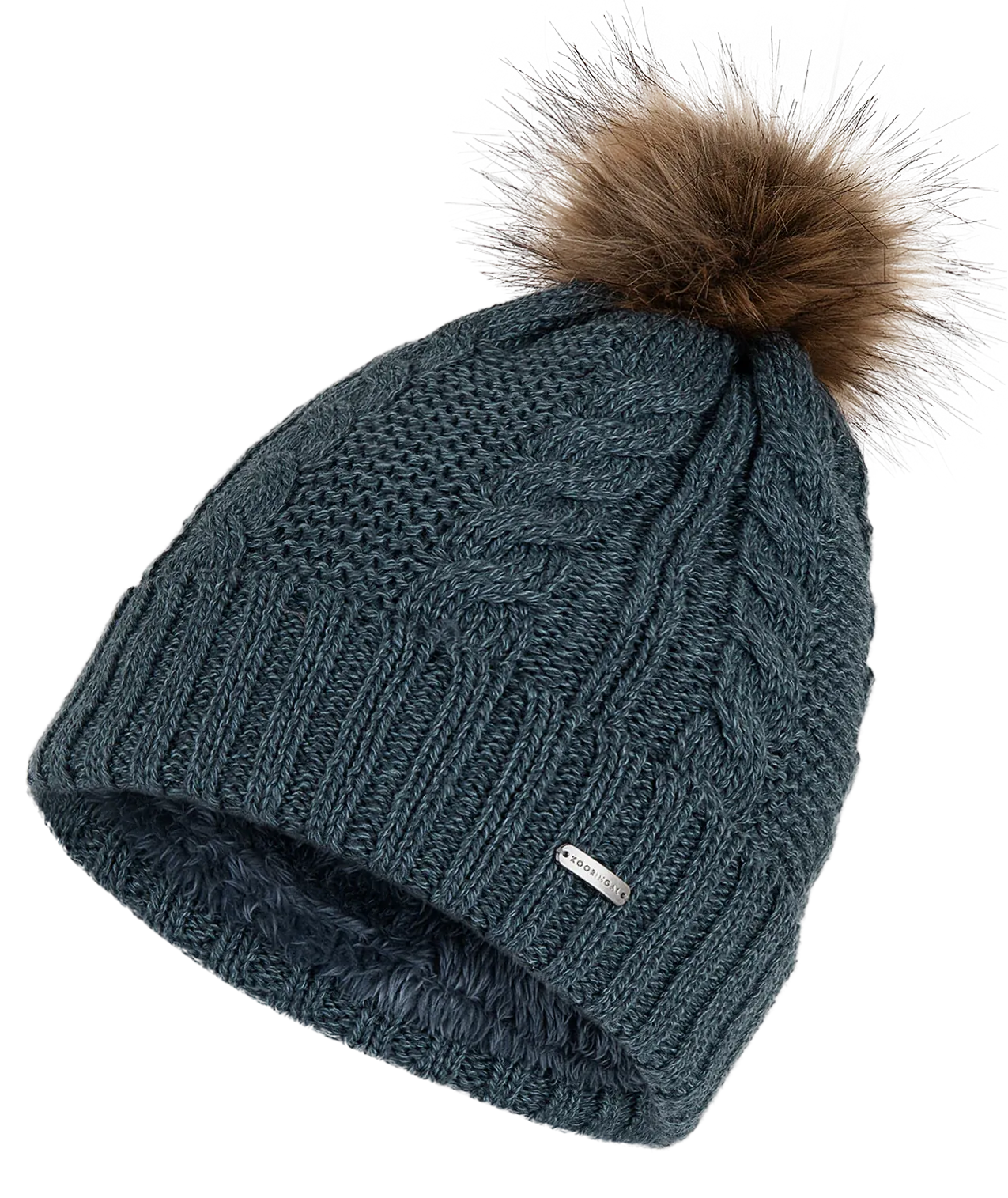 Delilah Beanie in Steel