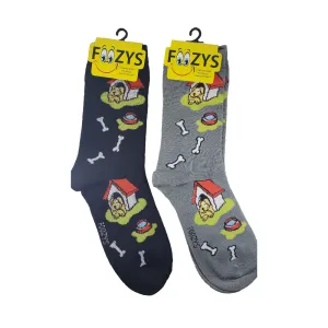 Doghouse Bones Women's Crew Socks