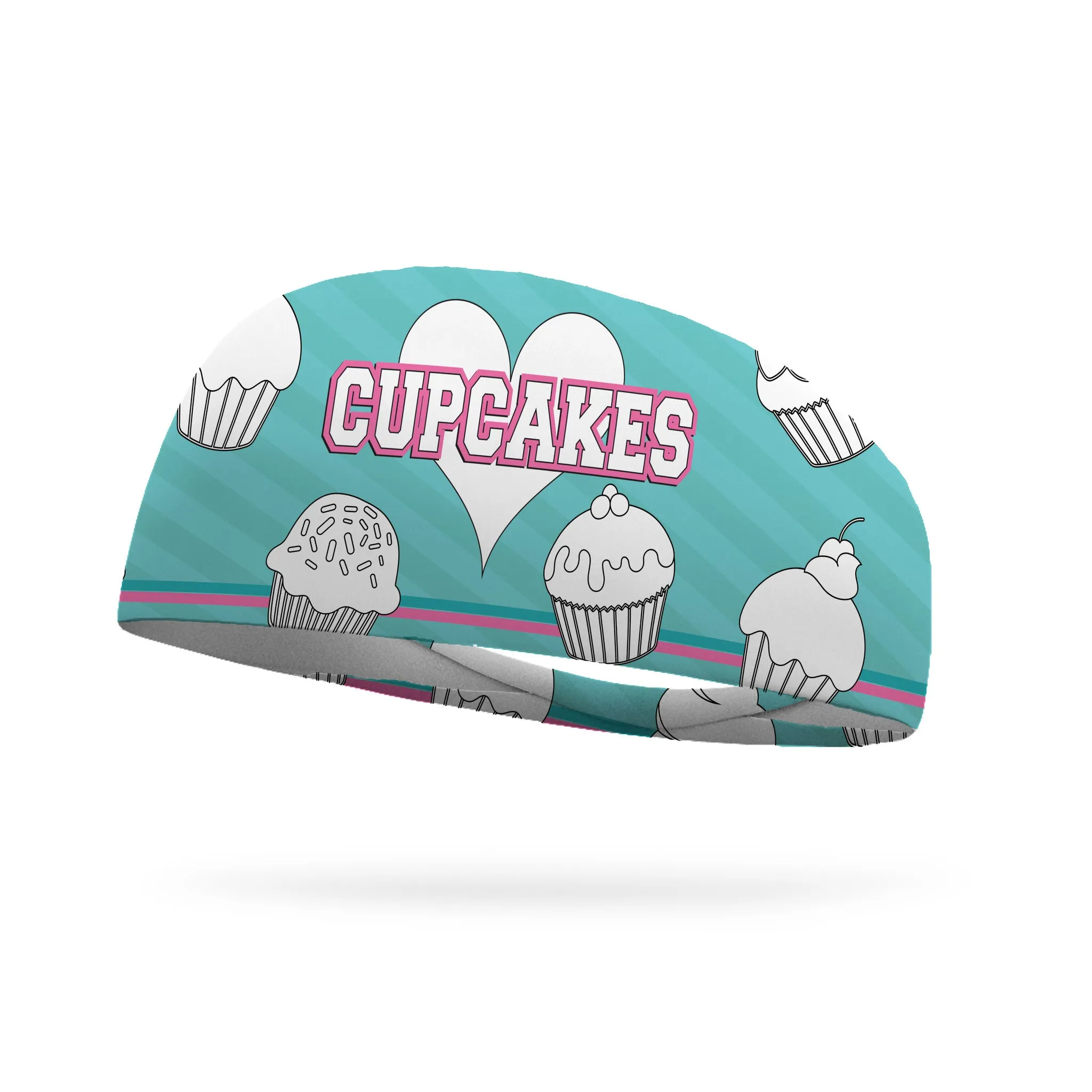 Doodle Cupcakes Color Your Own Wicking Headband