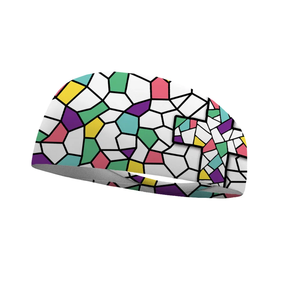 Doodle Religious Mosaic Color Your Own Wicking Headband