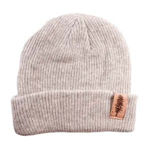 Doug Fir 100% Merino Wool   Cork Beanie | Heather