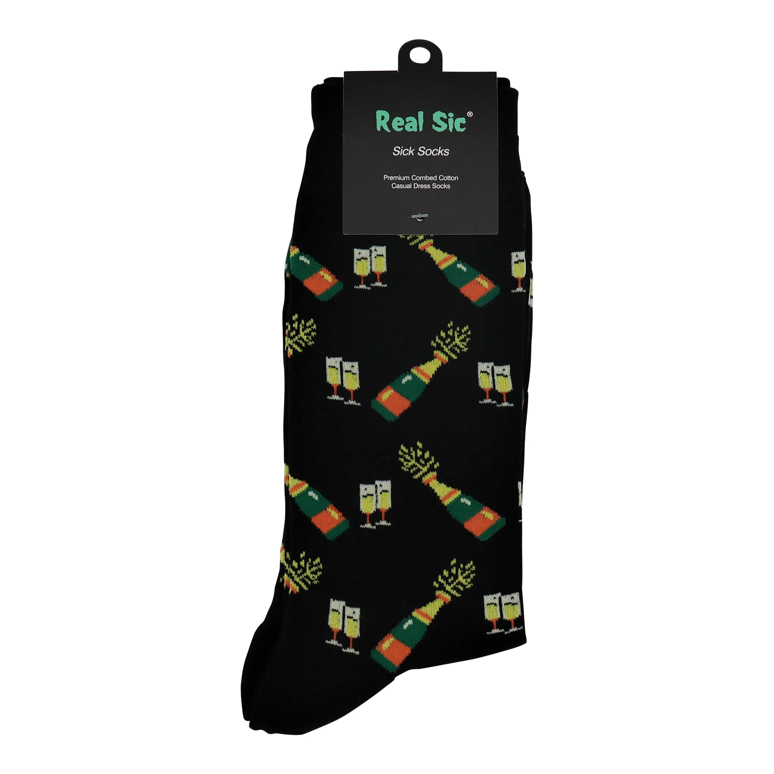 Favorite Food Fruits Socks - Champagne - for Men and Women