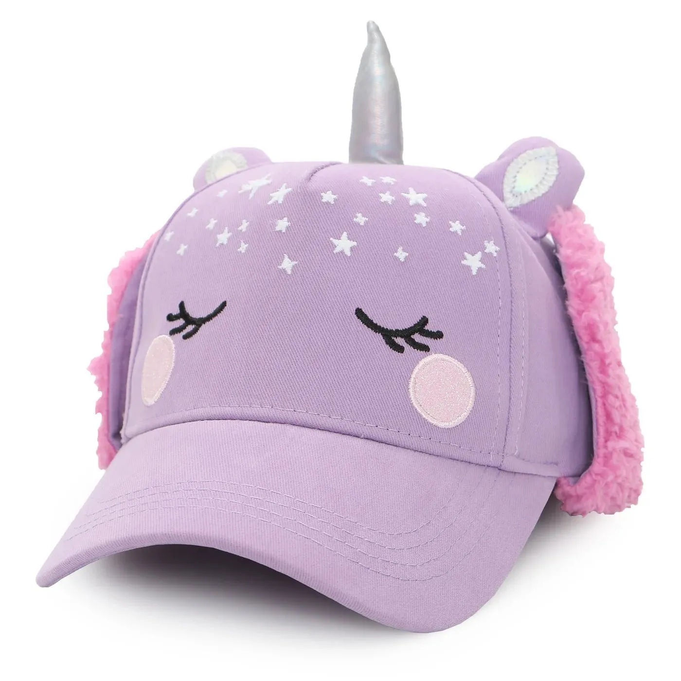 Flapjacks - 3D Caps with Earflaps - Unicorn