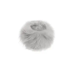 Fox Fur Headband Silver by Jayley