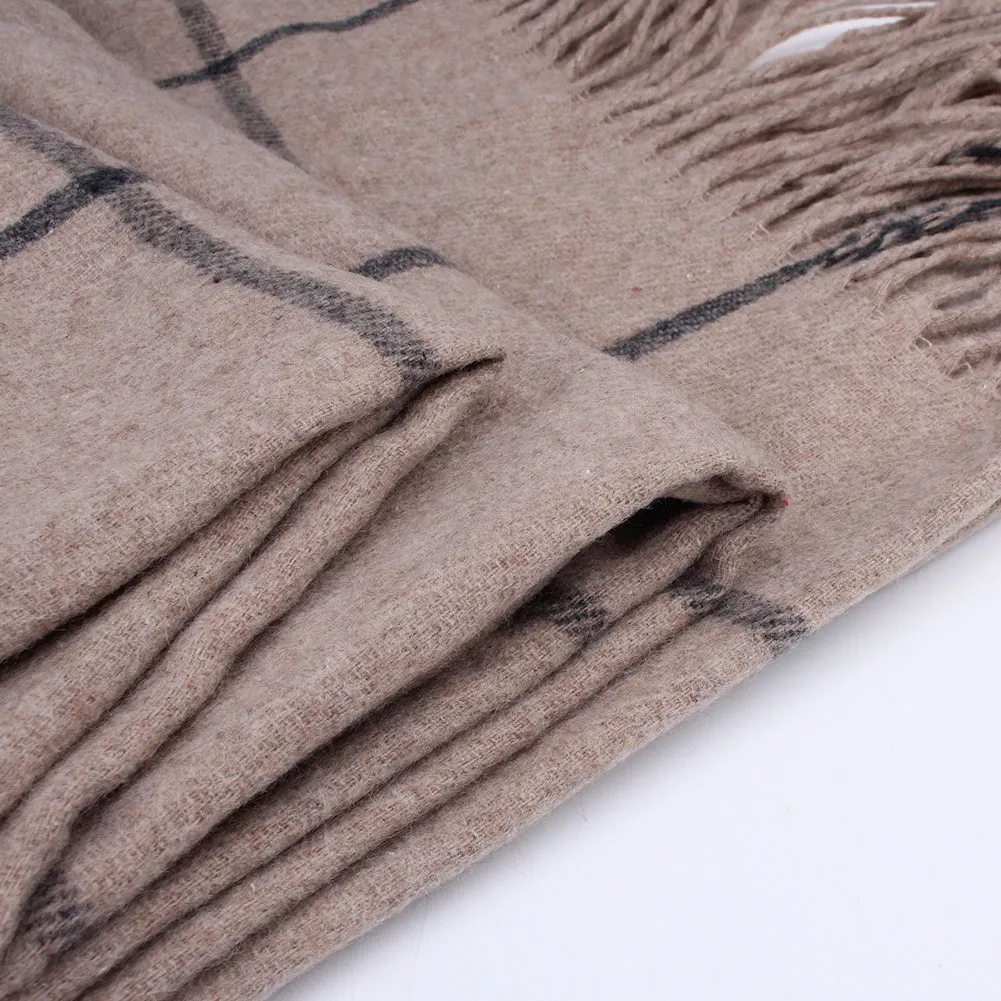 FURTALK Winter Women Cashmere Handfeeling Scarf  Nine squares Drop Shipping SFFW028