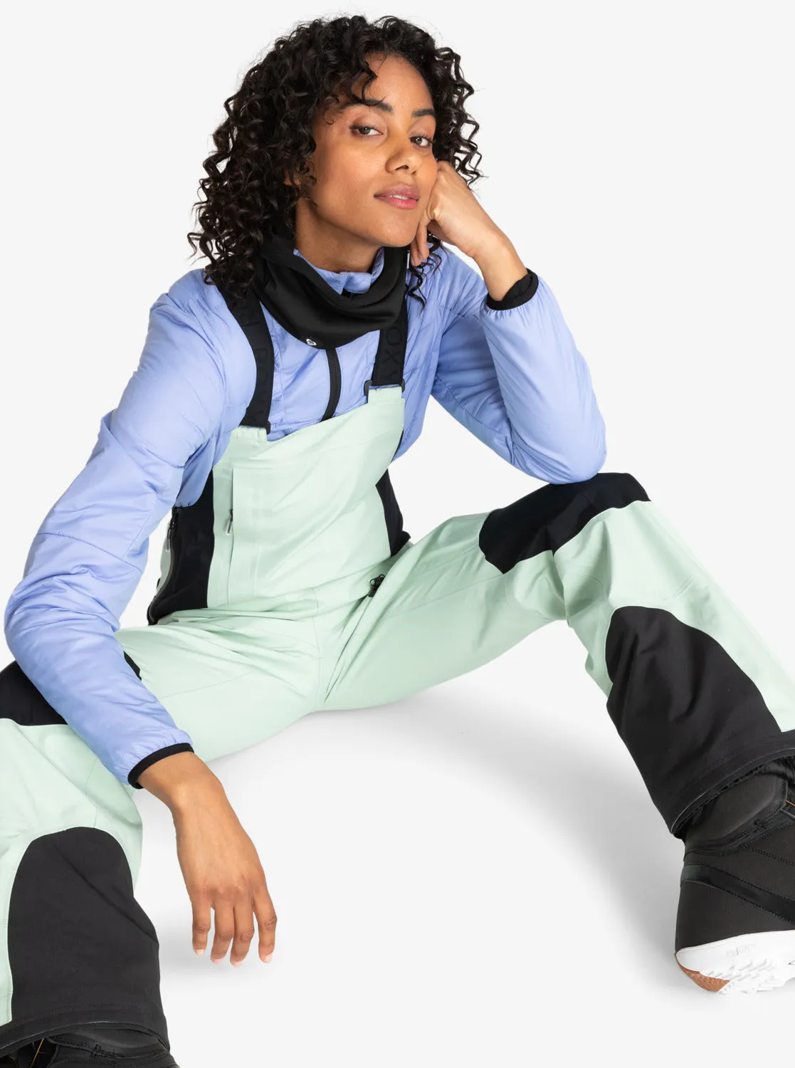 GORE-TEX® Lunalite 3L Technical Snow Bib Pants - Cameo Green