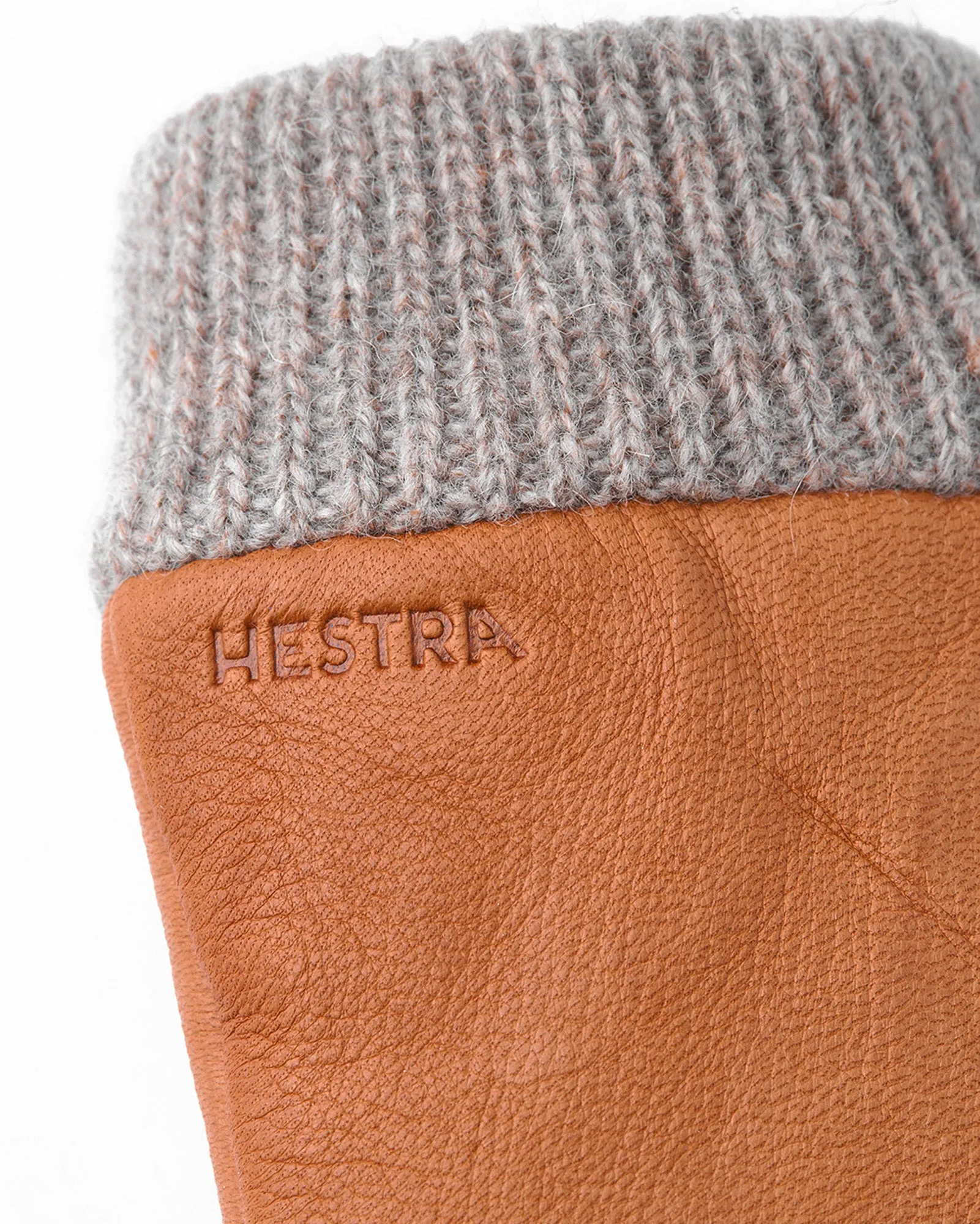 Hestra Womens Idun Wool Lined Deerskin Leather Gloves - Cork