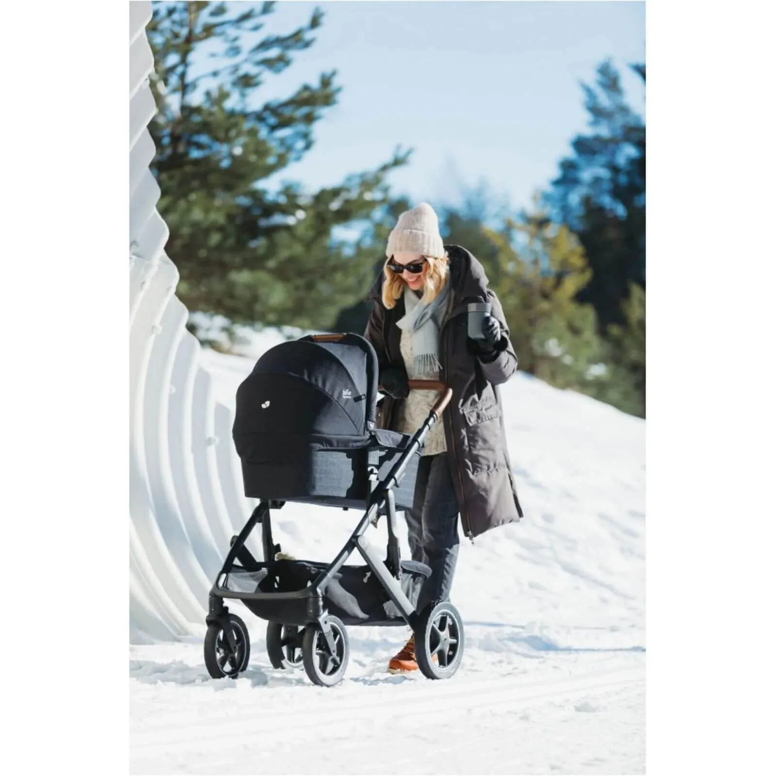 Joie Vinca Signature Pushchair with Carrycot - Eclipse