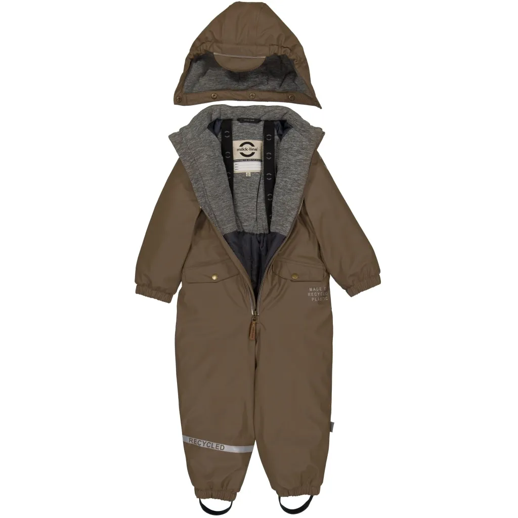 Junior PU Snowsuit - Chocolate Chip