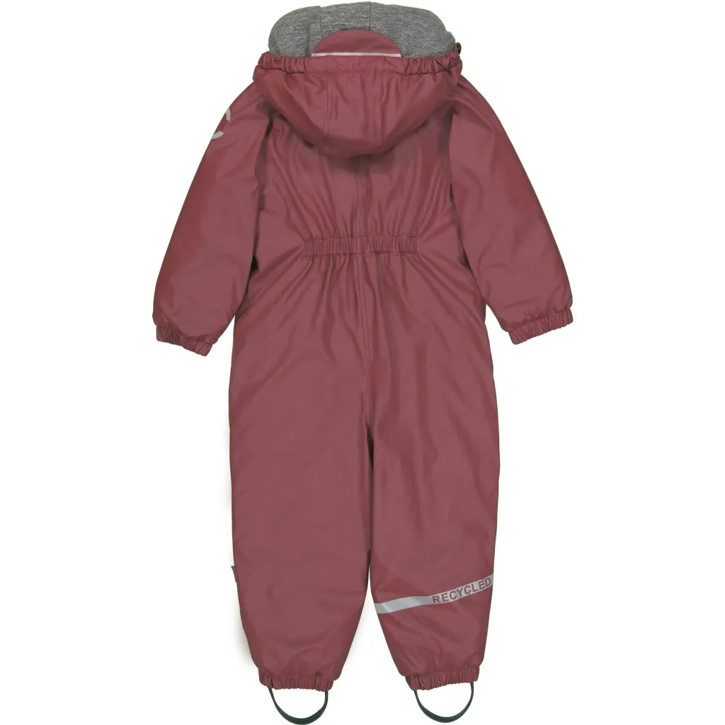 Junior PU Snowsuit - Rose Brown