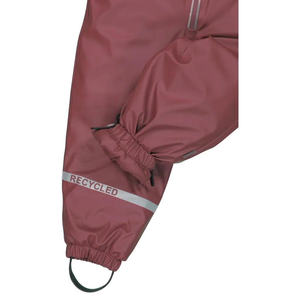 Junior PU Snowsuit - Rose Brown