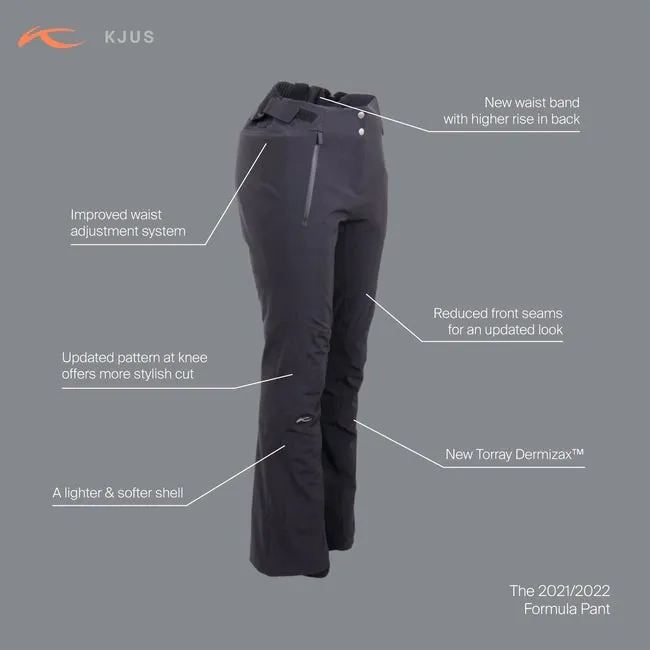 Kjus Women's Formula Pants - Regular Length 2023