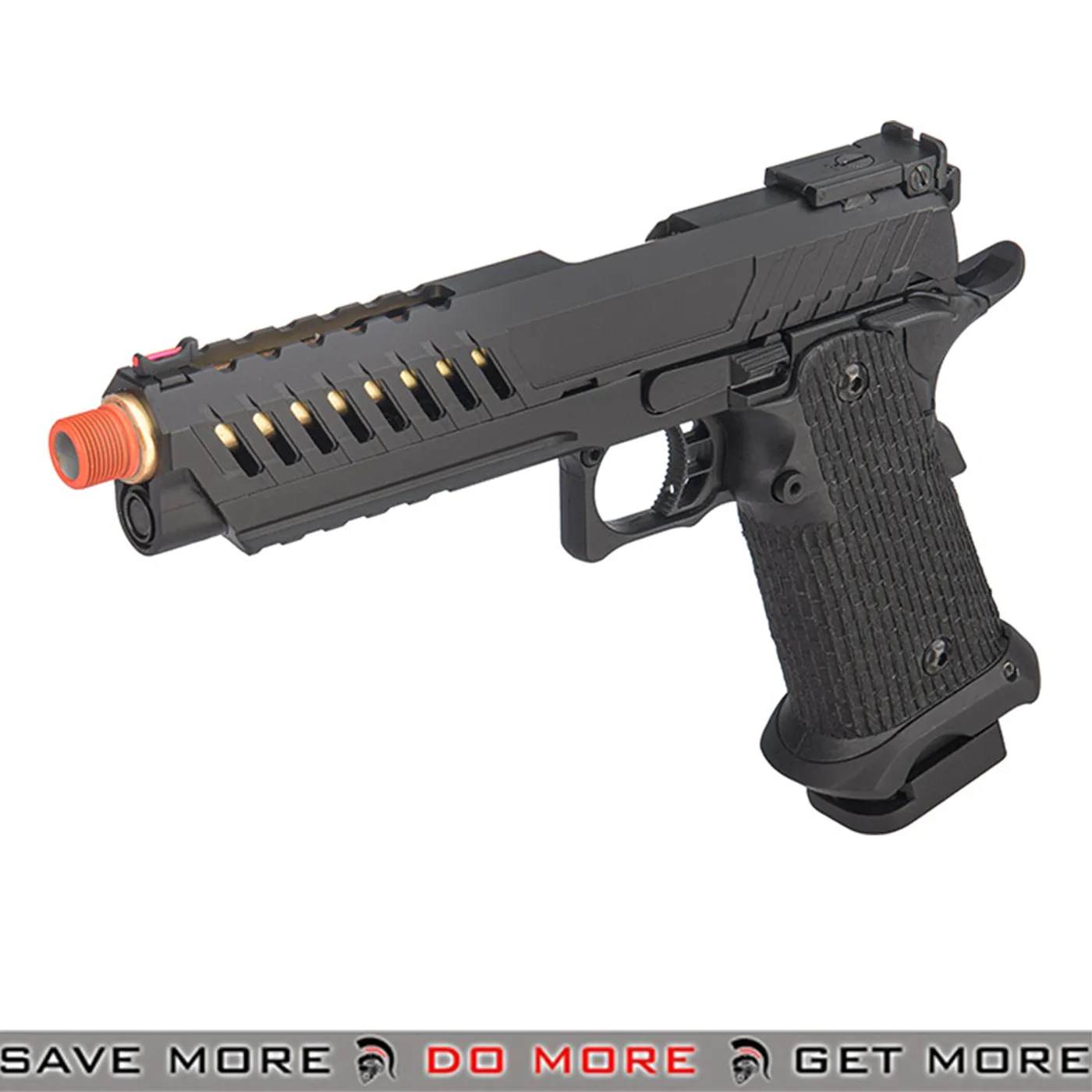 Lancer Tactical Knightshade High-Capa Gas Blowback Airsoft Training Pistol Airsoft Gun