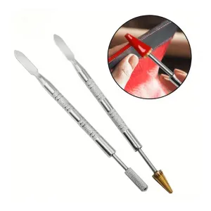 Leather Dual Heads Edge Oil Gluing Dye Pen Applicator Speedy Paint Roller Tool For Leather Craft Tools Double