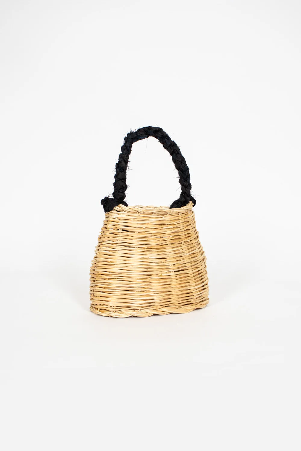 Mandolin Basket Natural/Black