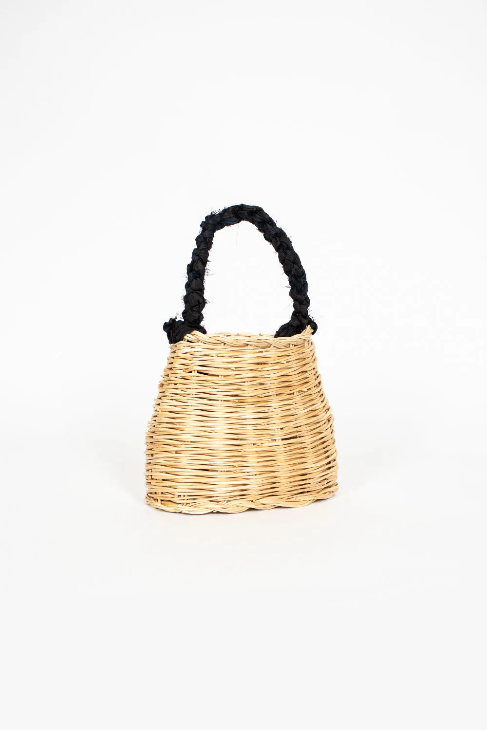 Mandolin Basket Natural/Black