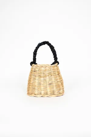 Mandolin Basket Natural/Black