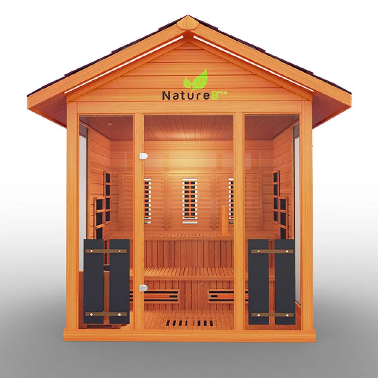 Medical Nature 8 Plus Outdoor Infrared Sauna