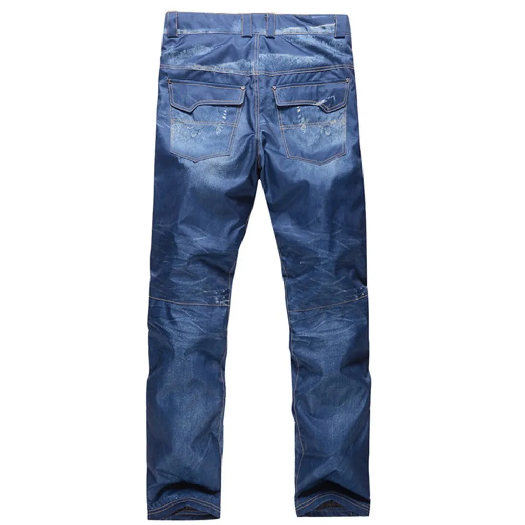 Men's Outdoor Denim Jeans Bibs Overall