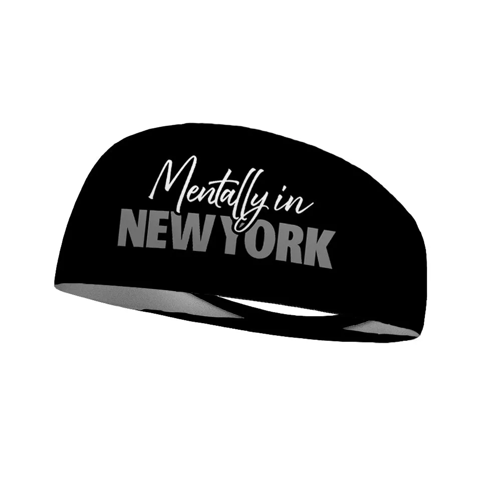 Mentally In New York Wicking Headband