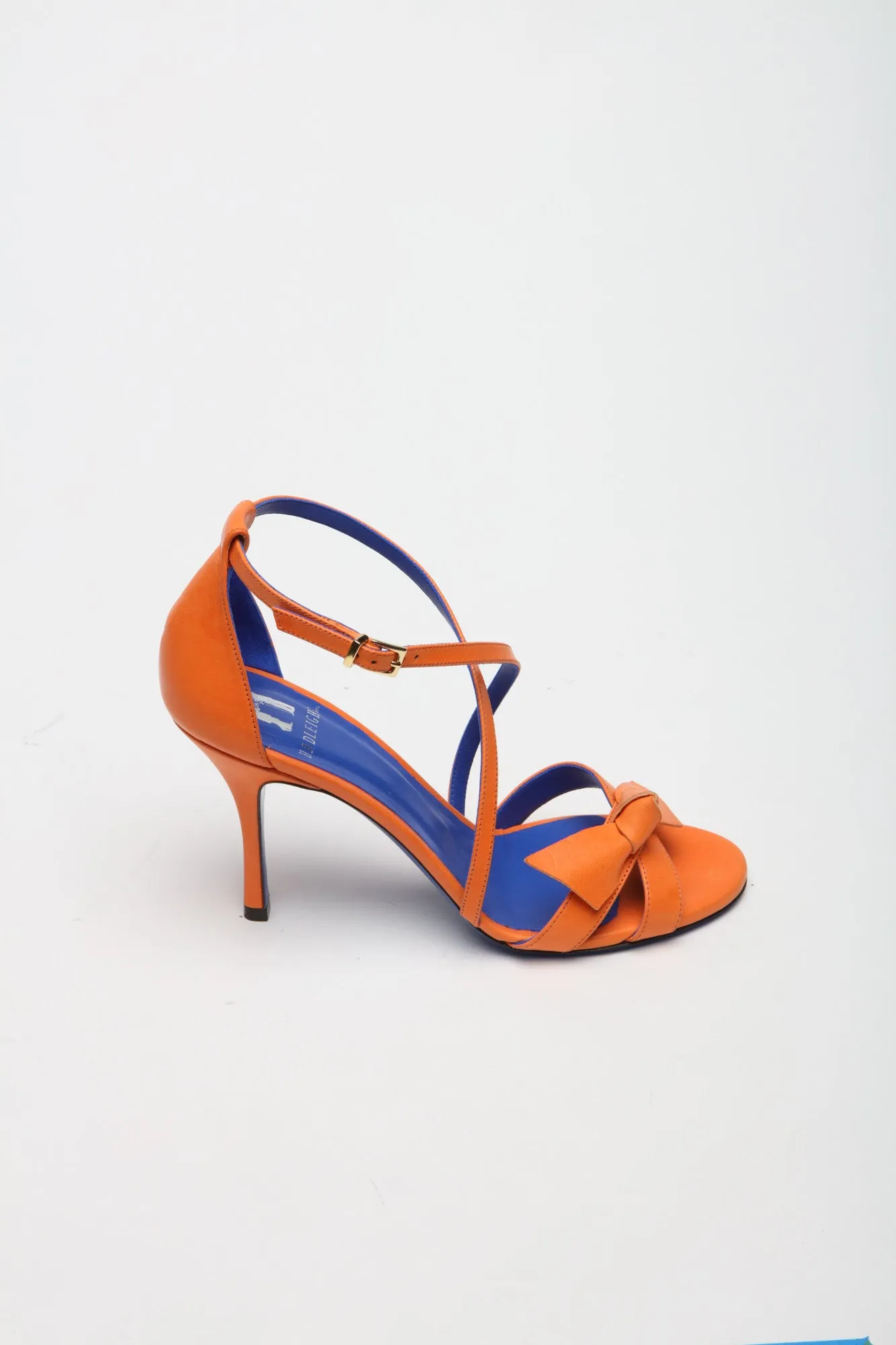 Molly Bow Sandal in Orange