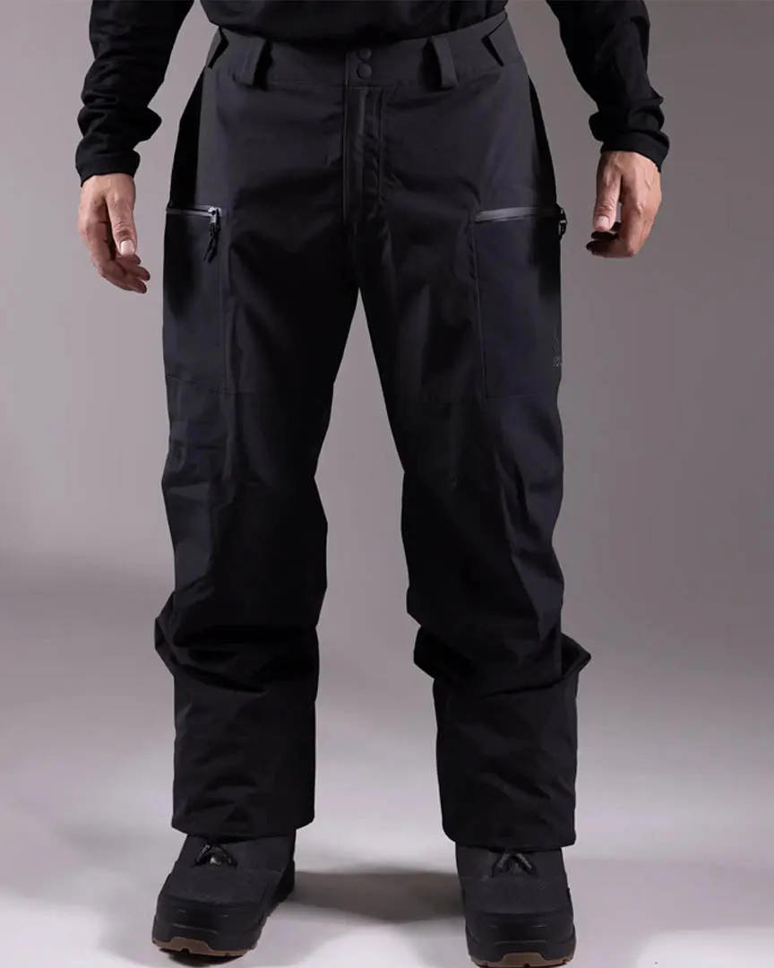 Mtn Surf Recycled Snow Pants - Stealth Black