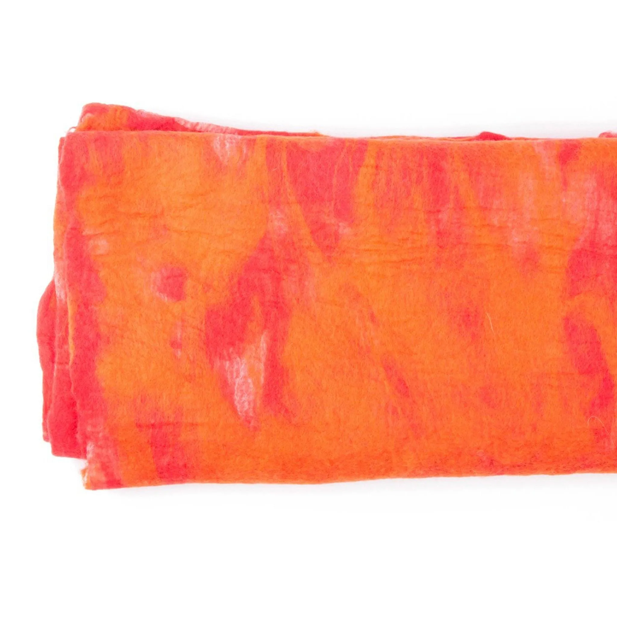 Nectarine Felt Scarf