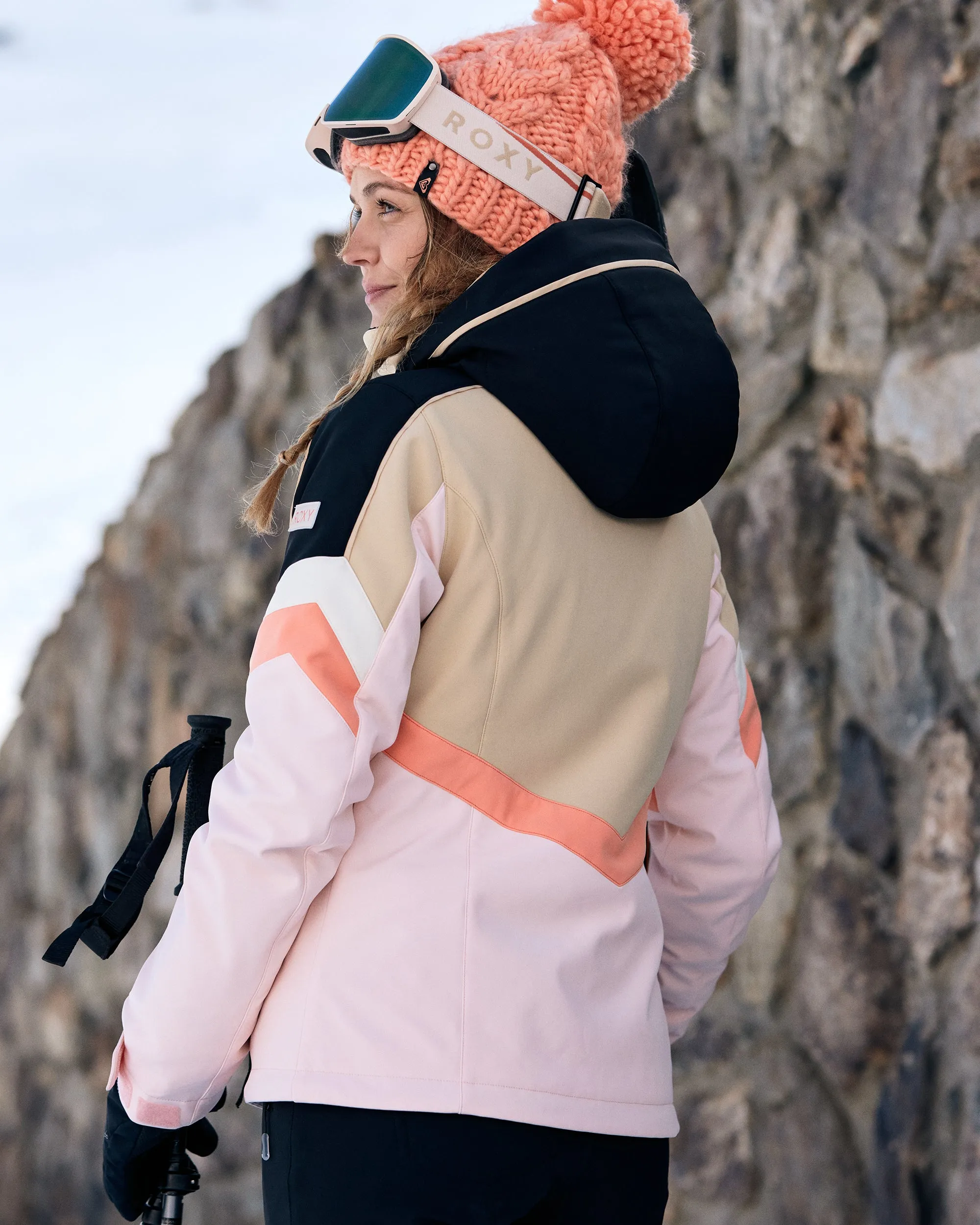 Peak Chic Snow Jacket - Pebble