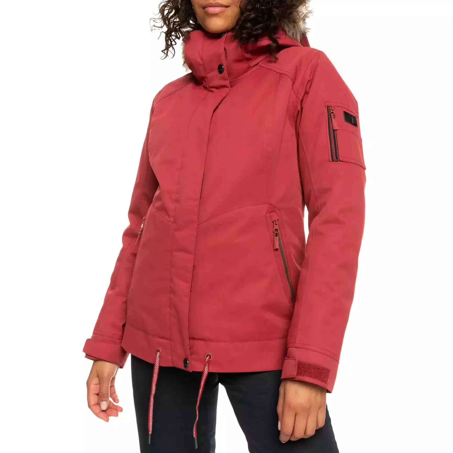 Roxy Meade Jacket Brick Red (RQNO)