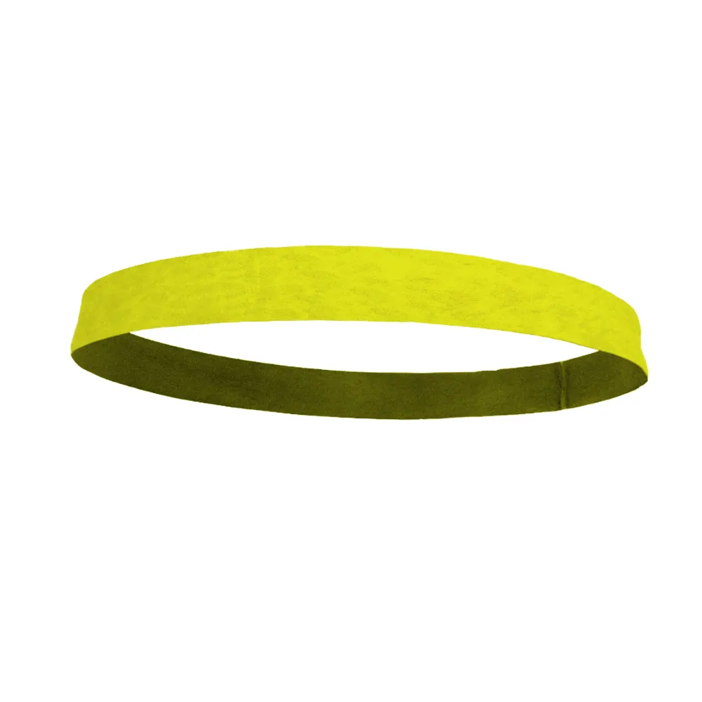 Solid Color 1" Flatback Wicking Headband