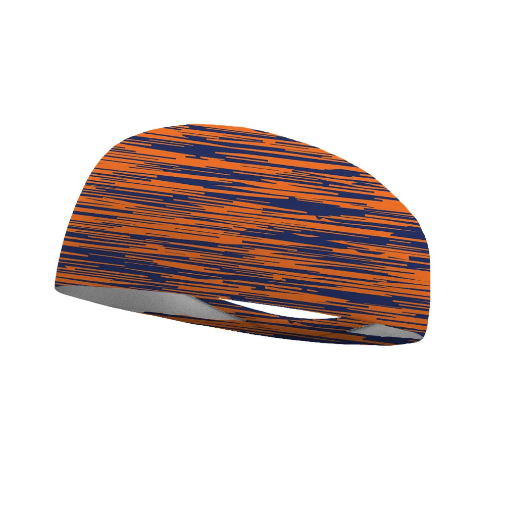 Static Team Colors Collection Performance Wicking Headband (multiple colors to choose from)