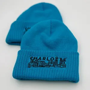 Teal Charlotte Beanie