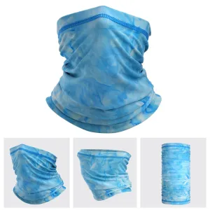 The LEGEND - Neck Gaiter (Light Blue Tie Dye)