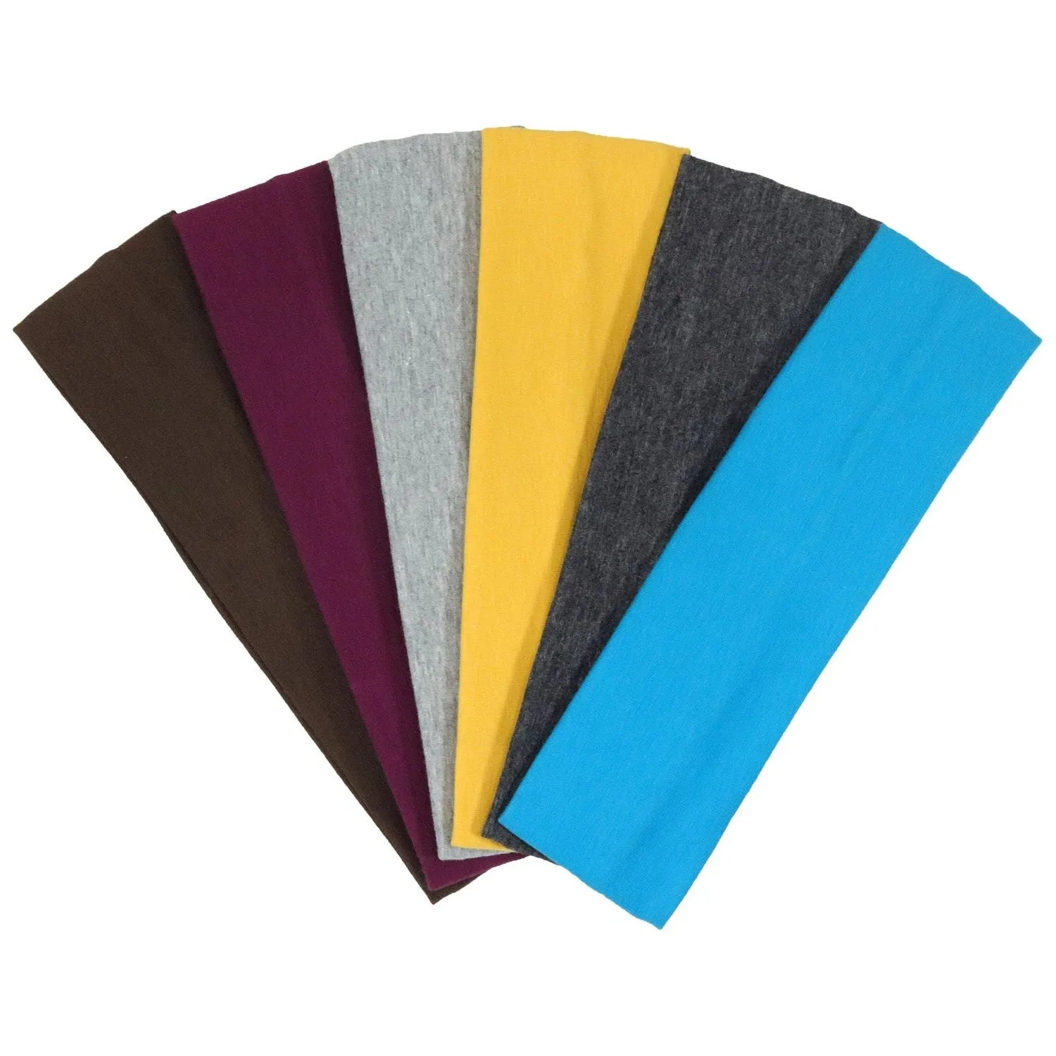 Warm Cotton Headbands - 6 Pack